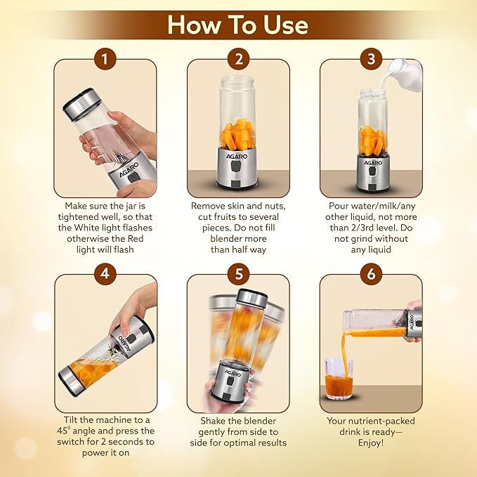 Portable Blender Electric Juicers 🔥Summer Sale